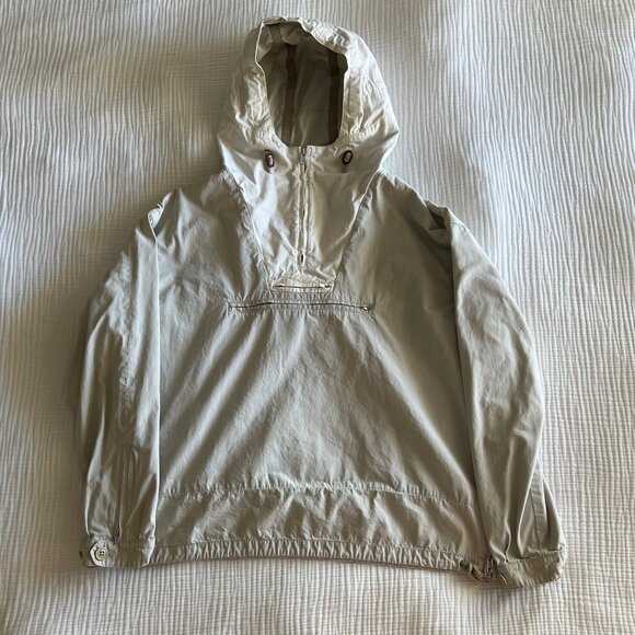 J. Crew Unisex 1989 Side-Zip Cotton Anorak Size Small - Picture 1 of 5